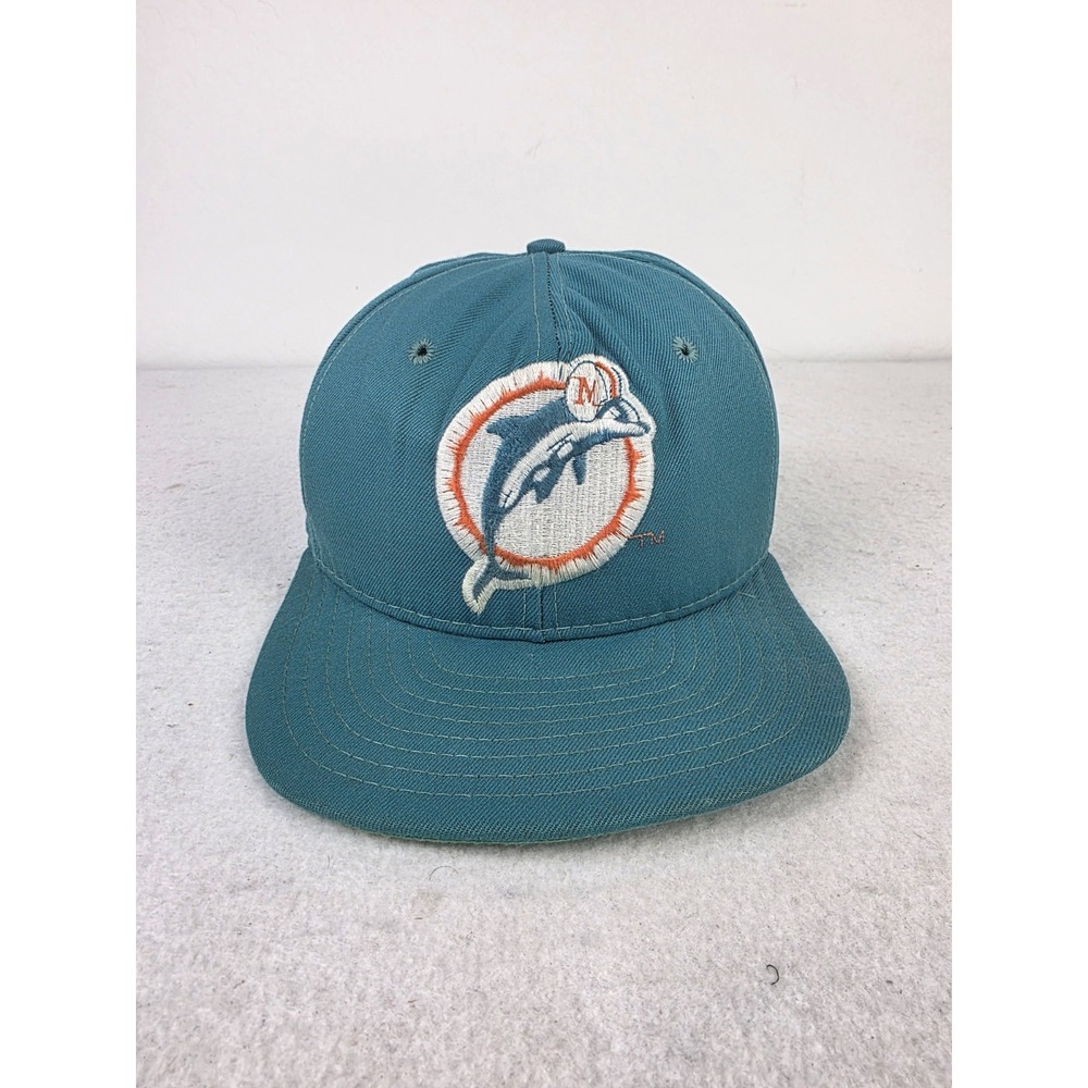 Vintage‎ Pro Line Miami Dolphins Snapback Hat USA Made *READ*